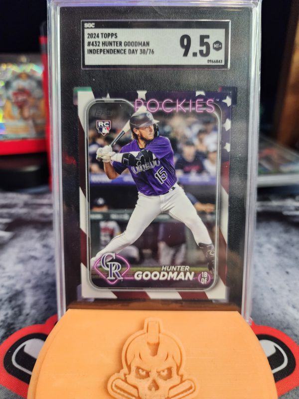 2024 Topps Hunter Goodman Independence Day 30/76 SGC 9.5